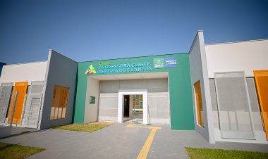 Creche Municipal Professora Eunice Pereira dos Santos é inaugurada em Camaçari