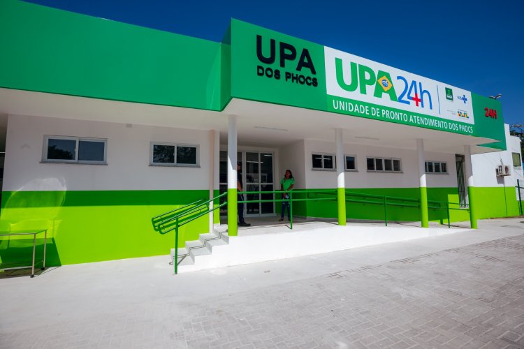 Prefeito Elinaldo entrega a UPA dos Phocs à população