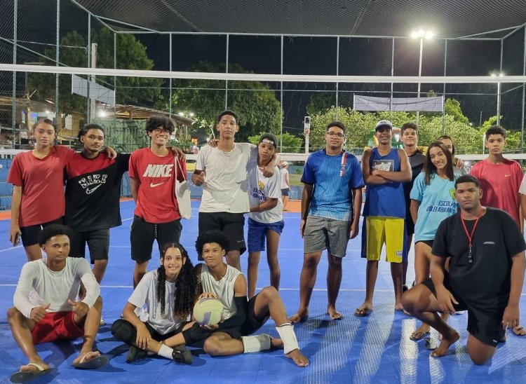 Desafio 3x3 de Vôlei da Praça da Matriz foi um sucesso