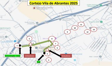 STT faz mudanças no tráfego durante a Lavagem de Vila de Abrantes