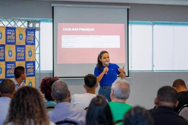 Lauro de Freitas: Dívida da prefeitura com a Coelba é de quase R$2,5 milhões, afirma Débora Regis