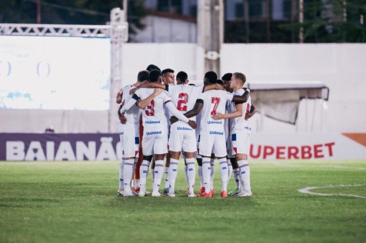 Bahia leva gol no fim e segue sem vencer no Campeonato Baiano