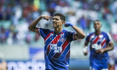 Bahia domina e goleia o America-RN pela Copa do Nordeste