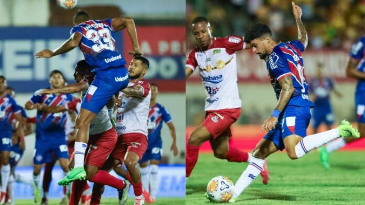 Pelo Nordestão Bahia empata com a Juazeirense