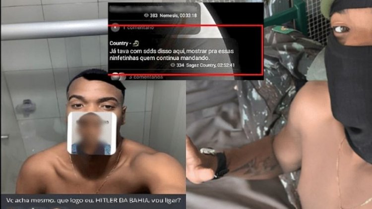 "Hitler da Bahia": soldado do exército liderava jovens em estupro virtual e 'mutilação recreativa'