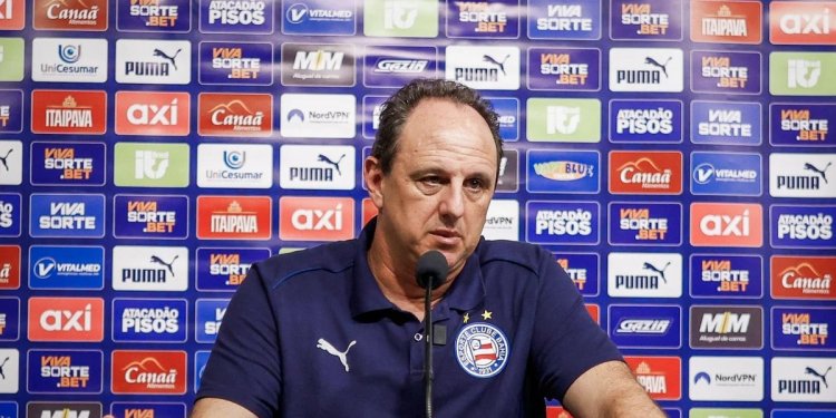 "A gente realmente foi mal", admite Rogério Ceni após goleada do Bahia para o Cruzeiro