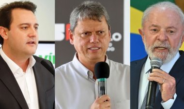 Segundo ranking digital, Ratinho Jr., Tarcísio e Lula são os favoritos para a presidência em 2026