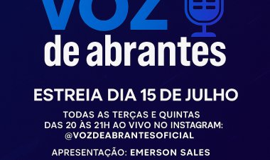Voz de Abrantes comemora 5 anos e anuncia retorno do podcast ao vivo
