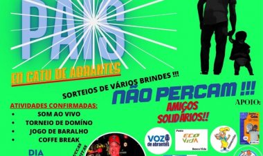 Associação de Catu de Abrantes promove noite especial para celebrar o Dia dos Pais