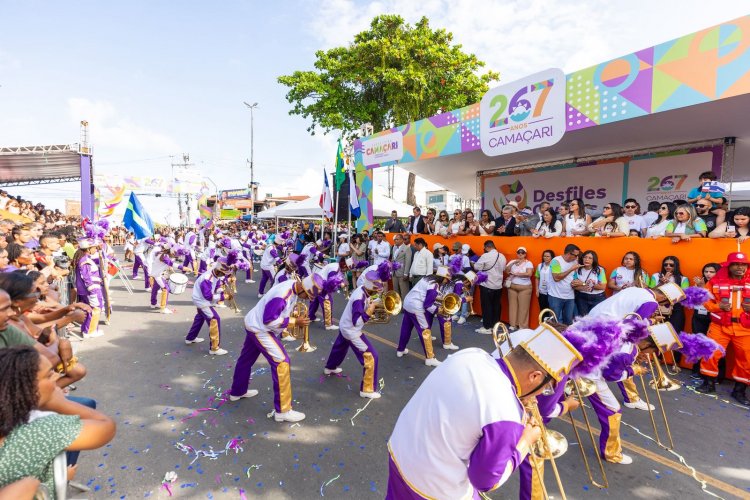 Vila de Abrantes comemora 267 anos de Camaçari com desfile repleto de tradição e forte participação popular