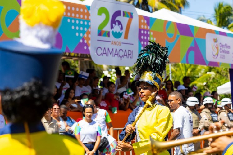 Avenida 28 de Setembro recebe desfile cívico dos 267 anos de Camaçari neste domingo