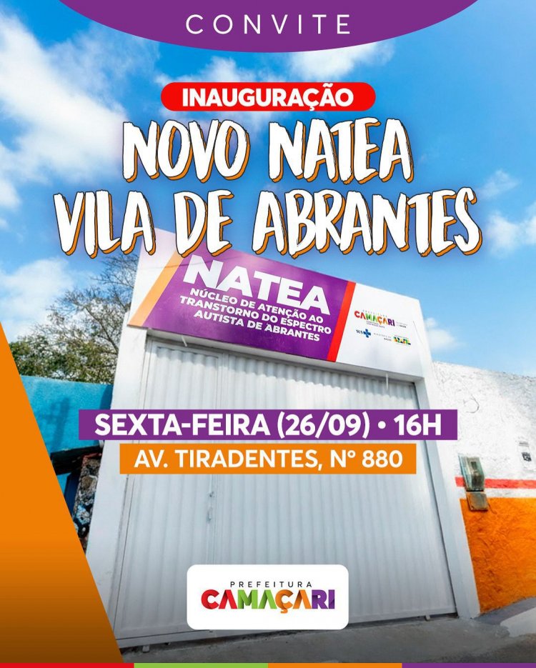 Prefeitura inaugura Núcleo de Atenção ao Transtorno do Espectro Autista (Natea) de Abrantes