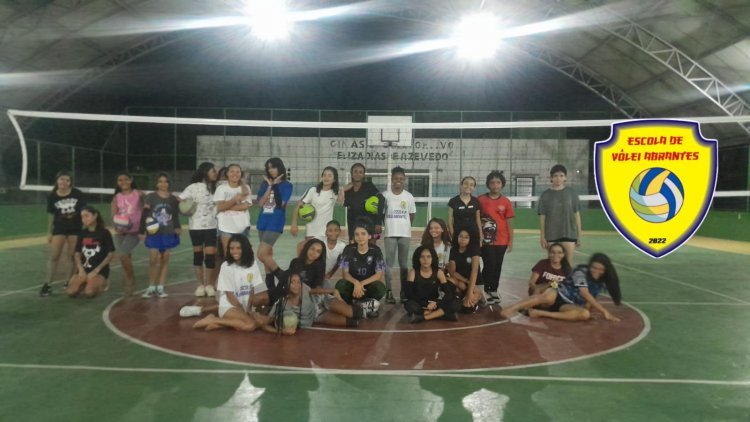 Escola de Vôlei Abrantes realiza 1º Torneio Interno Feminino em comemoração aos 267 anos de Vila de Abrantes