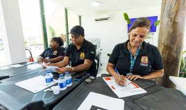 Sesp inicia cadastramento para ambulantes da praia de Jauá na quarta-feira