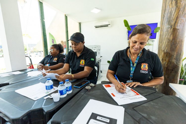 Sesp inicia cadastramento para ambulantes da praia de Jauá na quarta-feira