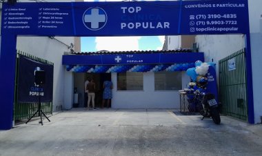 Nova clínica popular é inaugurada em Vila de Abrantes e promete atendimento acessível para toda a família